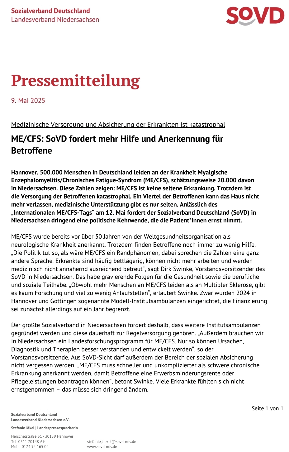 SoVD Niedersachsen