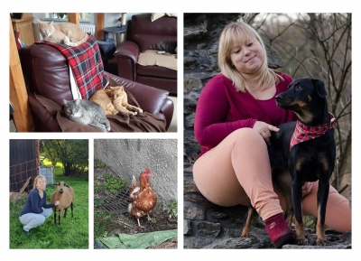 Saskia mit Siva &amp; Co