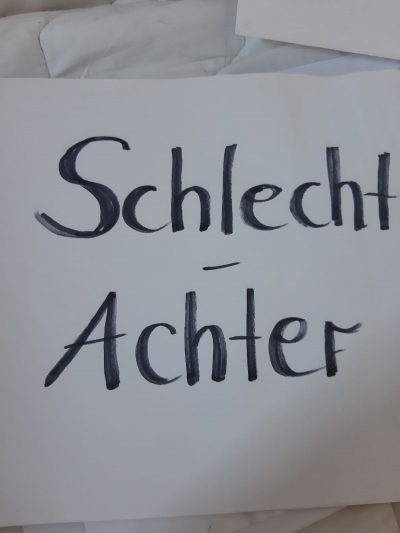 &quot;Schlecht-Achter&quot; von Inga Ewert